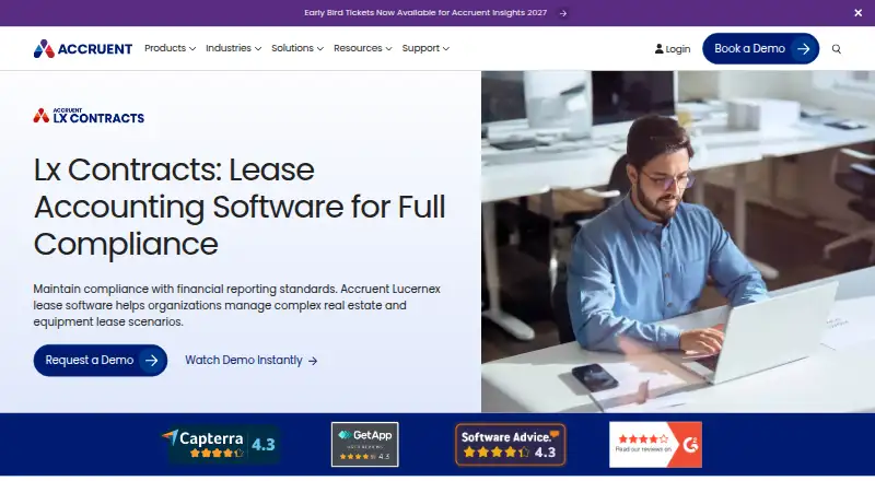 Lucernex home page