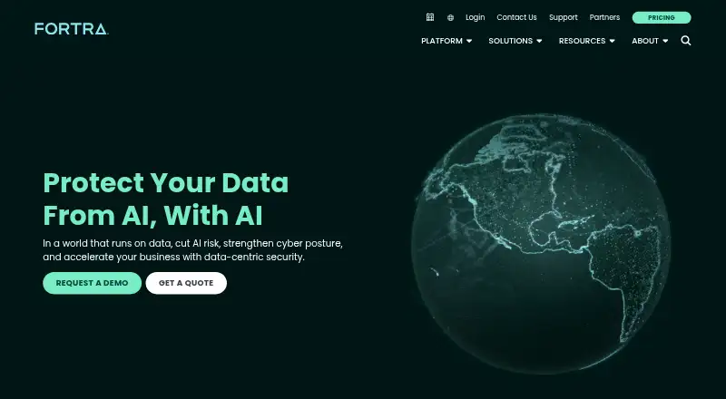 Fortra Secure Email Gateway home page