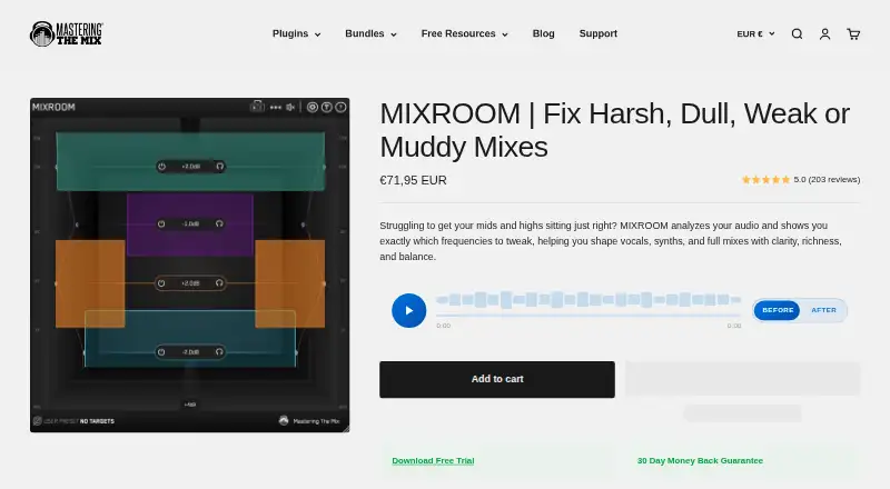 MIXROOM home page