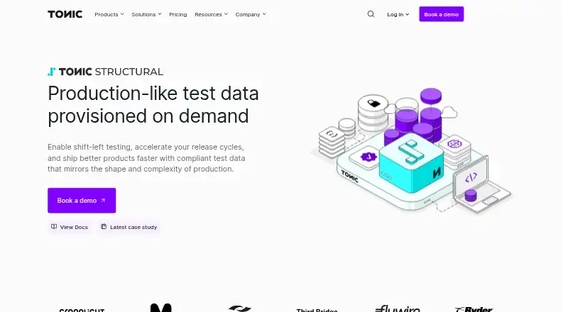 Tonic Structural home page