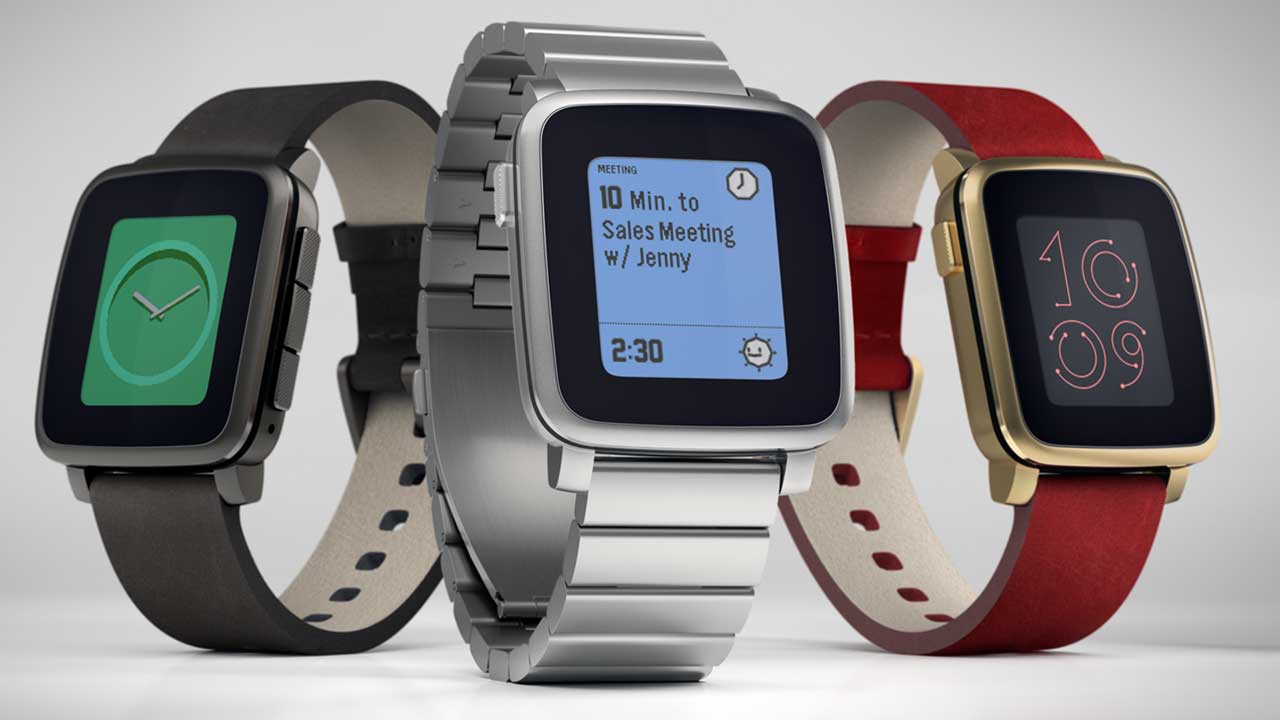 pebble time iphone