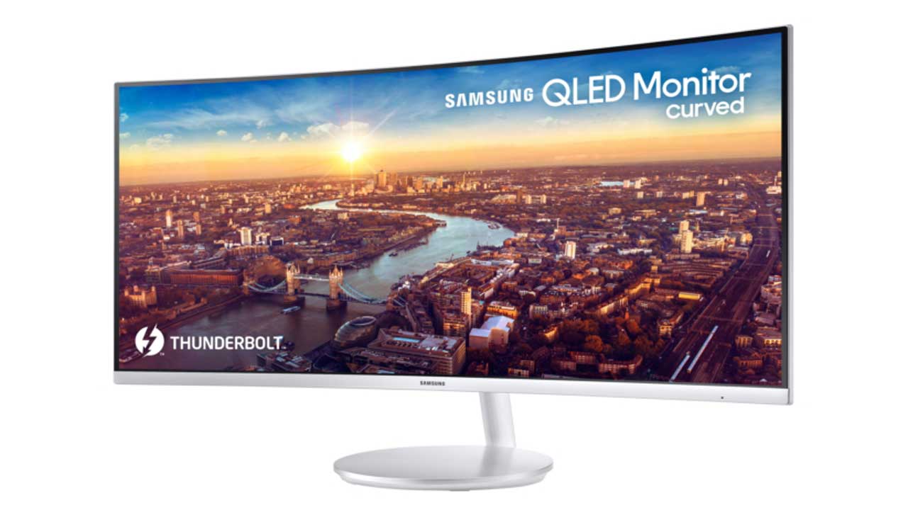 Samsung announces new curved QLED monitor with Thunderbolt 3 to match