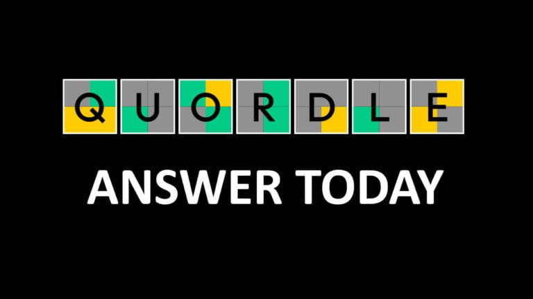 Quordle Answer Today