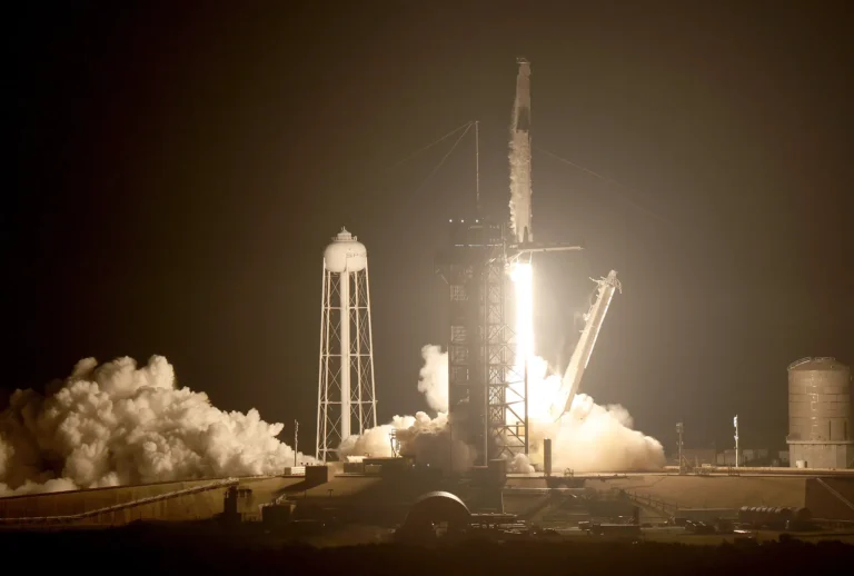NASA Astronaut and Two Russian Cosmonauts Successfully Launch to ISS