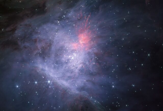 orion-nebula-in-nircam-short-wavelength-channel