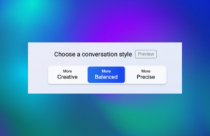 Bing AI chatbot now lets you fine-tune its personality