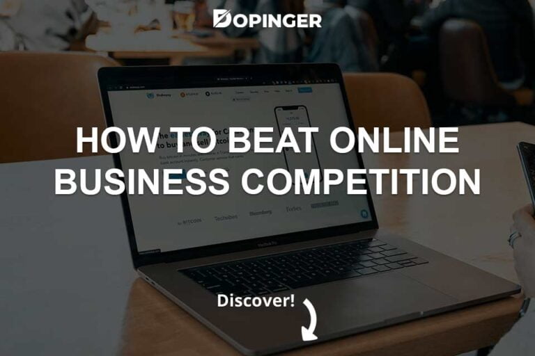 how to beat online business competition