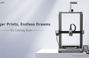 Artillery showcase the Sidewinder X4 Plus high-speed 3D printer Artillery showcase the Sidewinder X4 Plus high-speed 3D printer