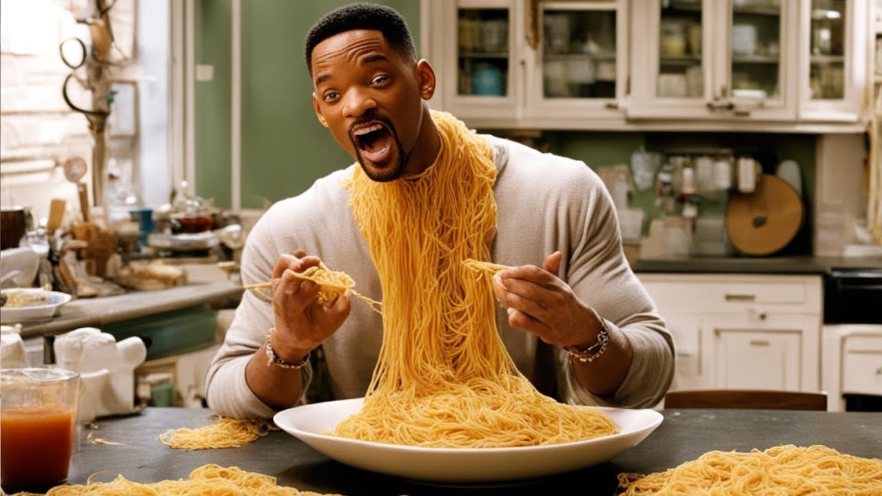 Will Smith’s Hilarious Take on Viral AI-Generated Spaghetti Video Will smith deepfake photos