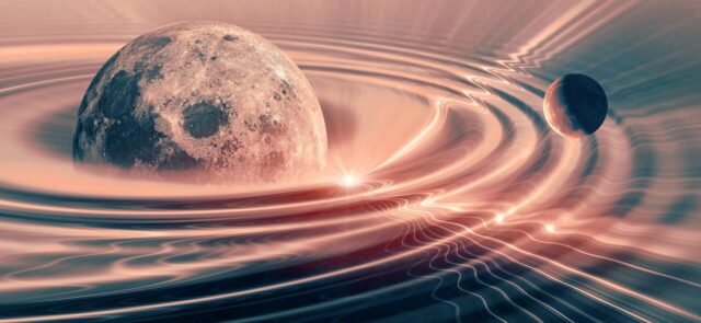 Cosmic Collision Unveils Gravitational Waves Mystery Cosmic Collision Unveils Gravitational Waves Mystery