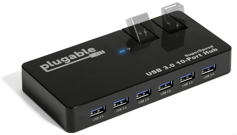 Plugables 10 Port USB C Charger