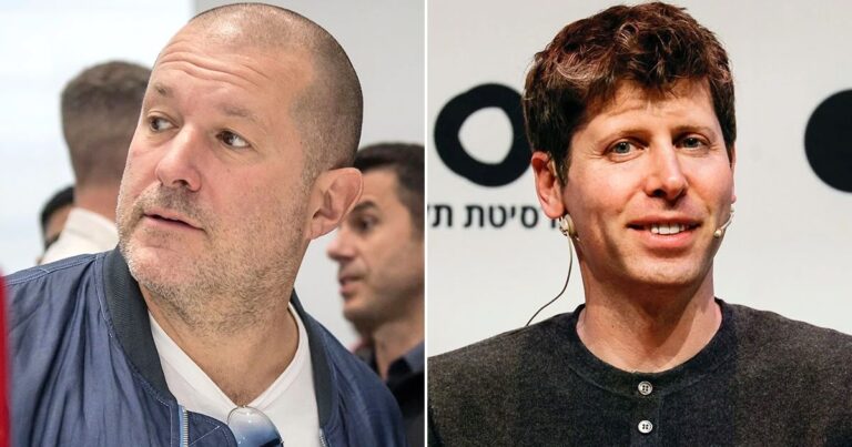 Jony Ive and Sam Altmans