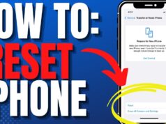 How to reset an iPhone without losing data