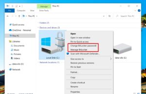 How to Enable BitLocker Drive Encryption on Windows laptop