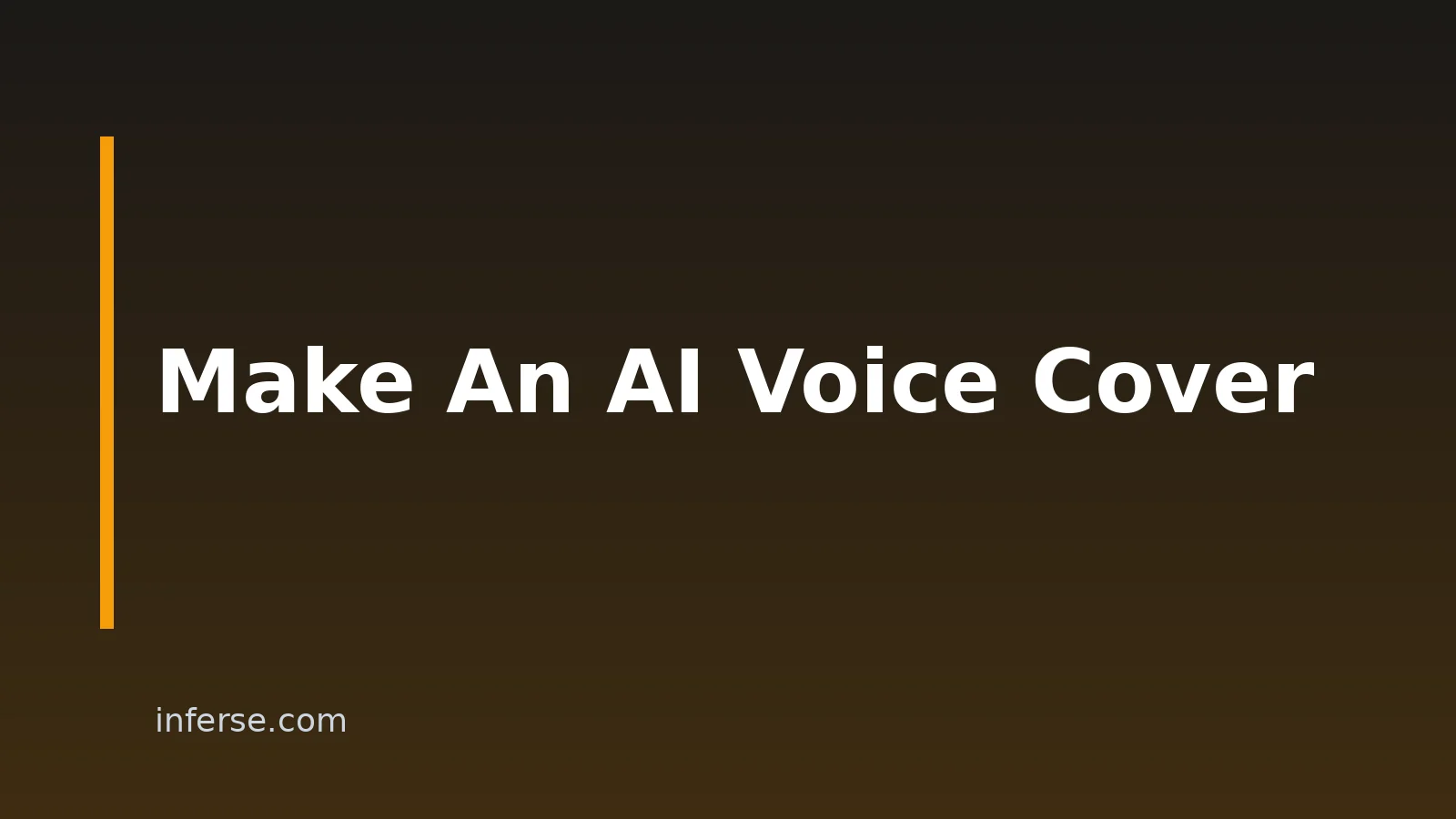 How to Create AI Voice Covers: A Step-by-Step Guide How to Create AI Voice Covers: A Step-by-Step Guide