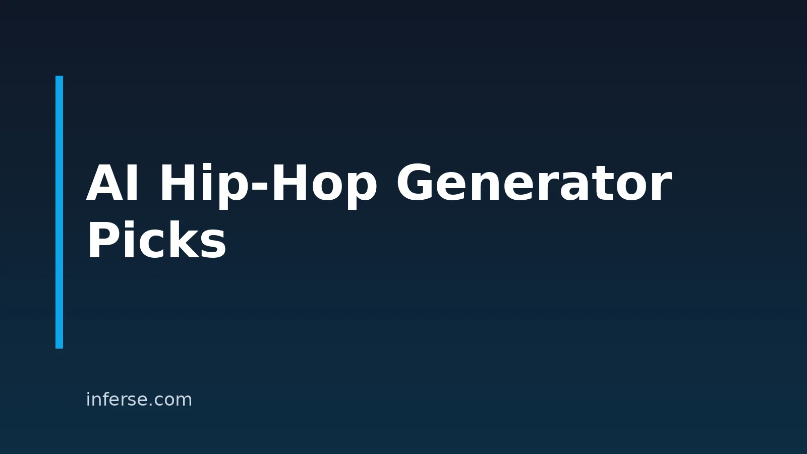 5 AI Hip-Hop Music Generators For Rap Vocals And Beats In 2026 5 AI Hip-Hop Music Generators For Rap Vocals And Beats In 2026