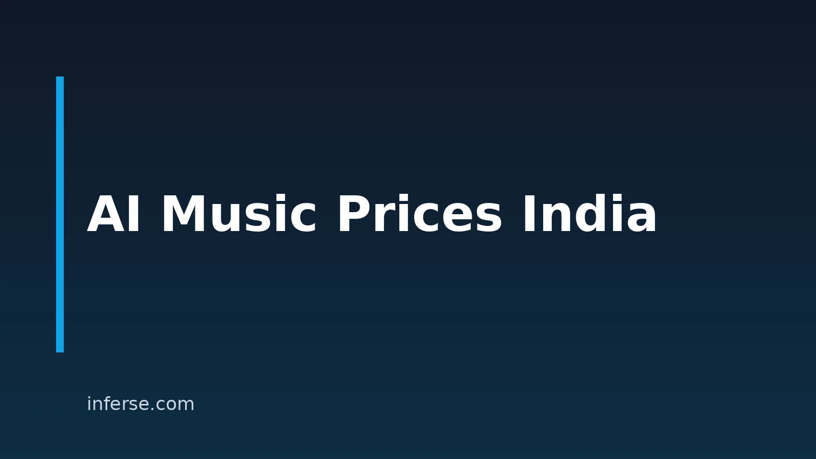 AI Music Generator Prices In India: Free Vs Paid In 2026 AI Music Generator Prices In India: Free Vs Paid In 2026