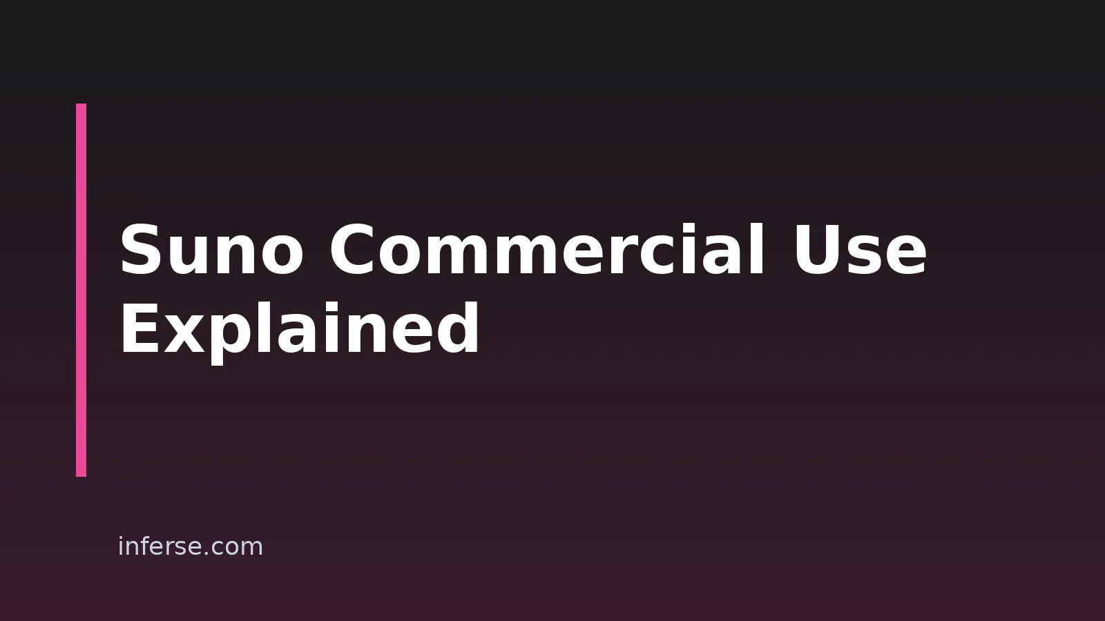Suno Commercial Use In 2026: Rights, Plans, And Terms Explained Suno Commercial Use In 2026: Rights, Plans, And Terms Explained