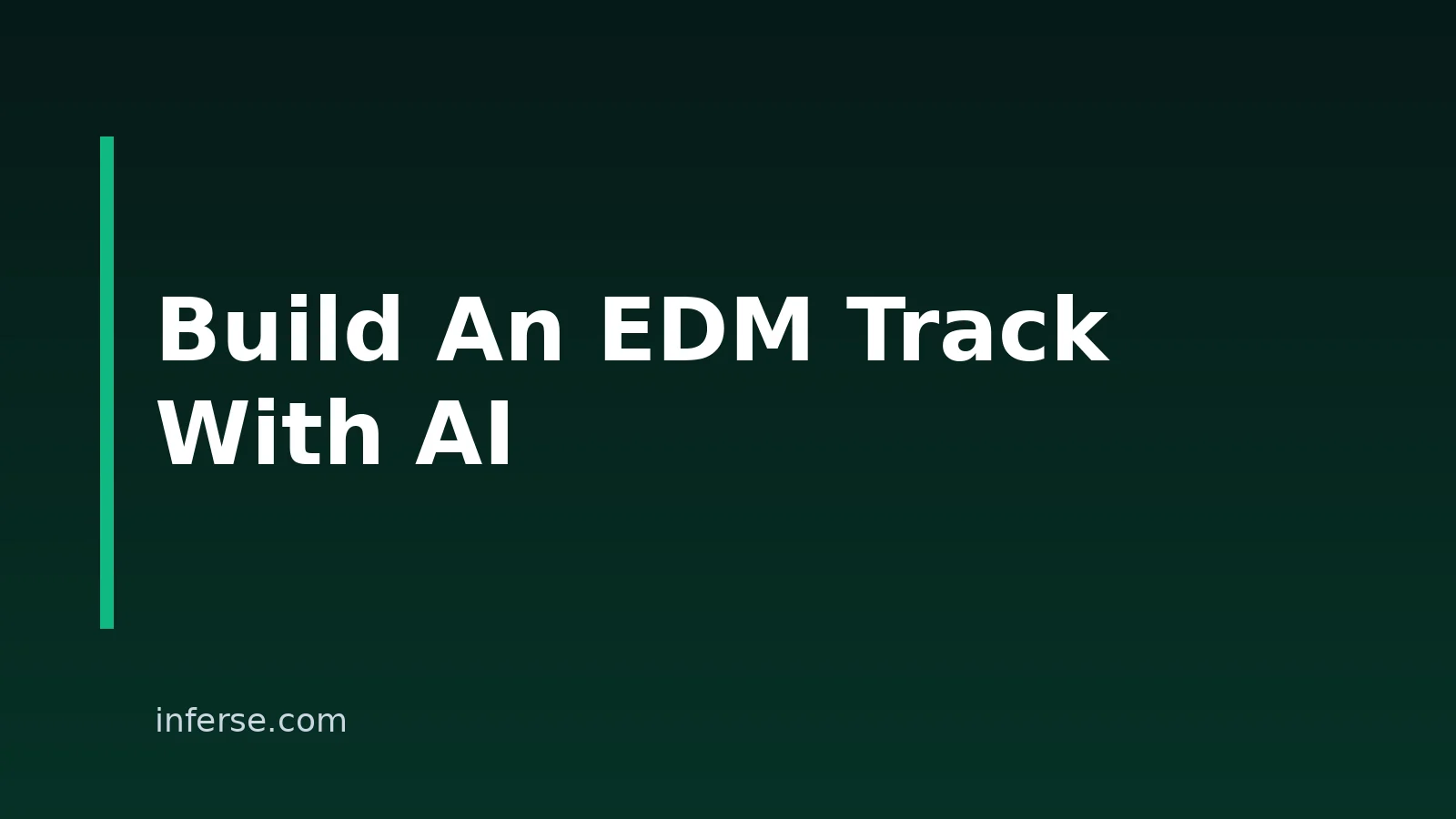 How To Make EDM And Electronic Music With AI How To Make EDM And Electronic Music With AI