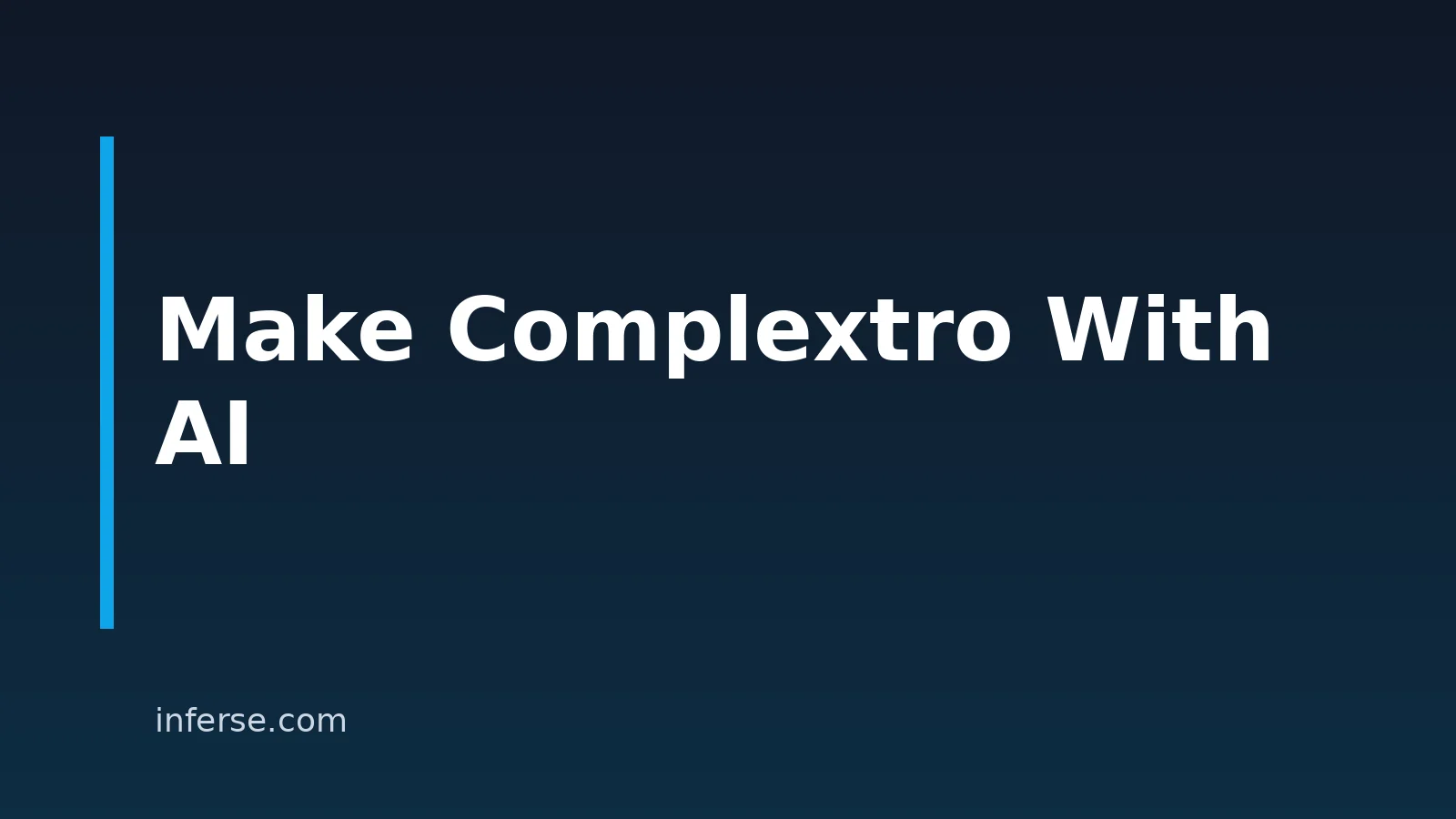 How To Make Complextro Music With AI: A Practical Workflow How To Make Complextro Music With AI: A Practical Workflow