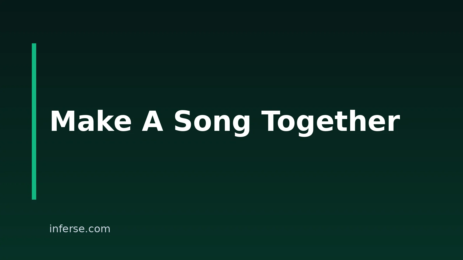 How To Make An AI Song With Friends