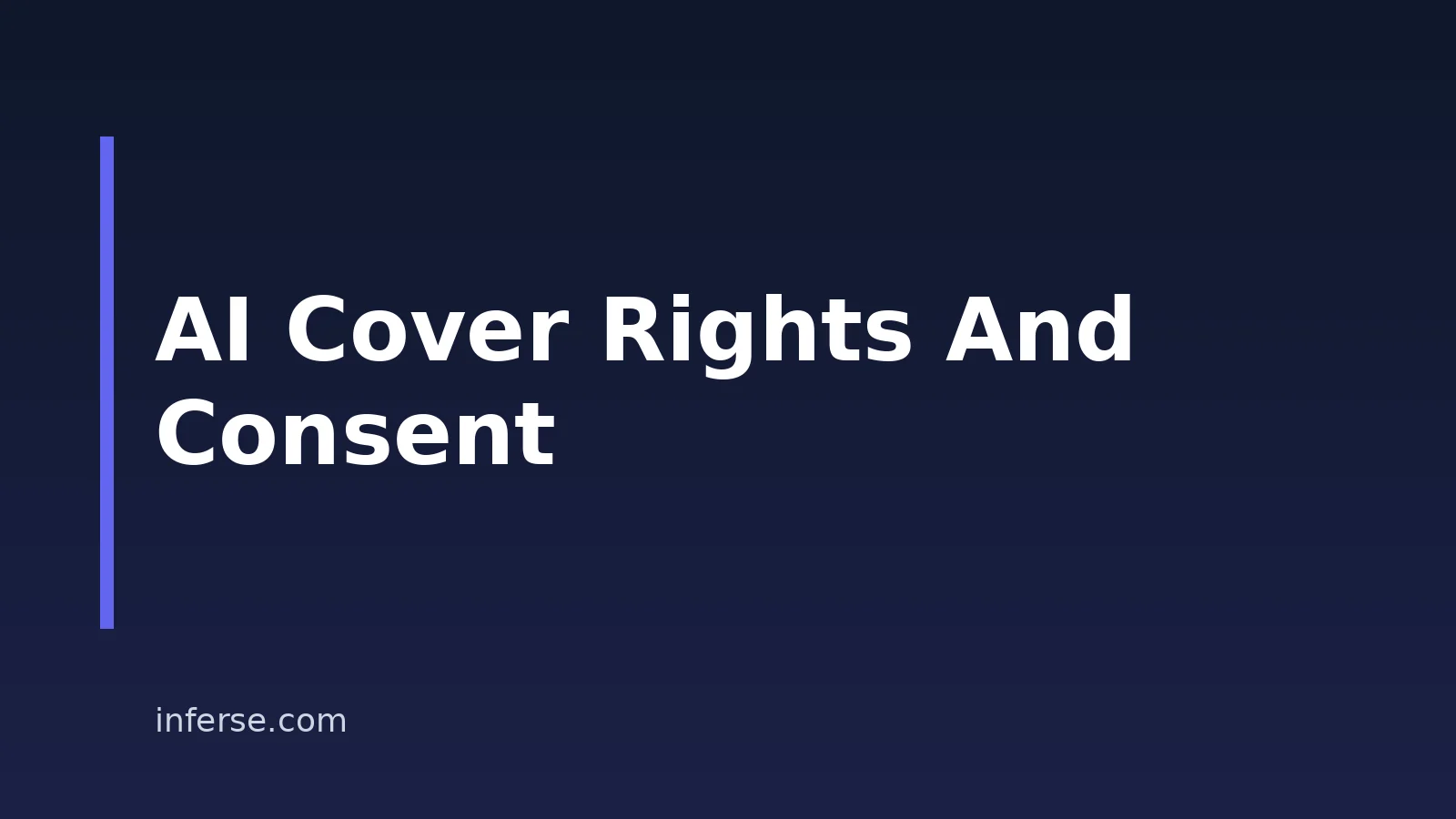 AI Cover Safety: Rights, Consent, And A Safer Workflow AI Cover Safety: Rights, Consent, And A Safer Workflow