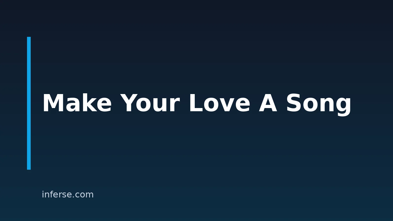 How to Say I Love You With an AI-Generated Song How to Say I Love You With an AI-Generated Song