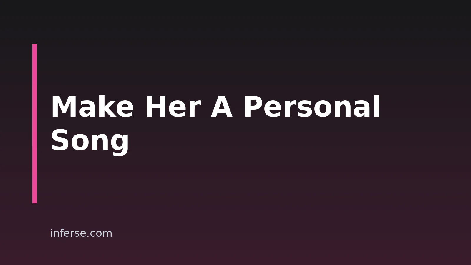 How to Make an AI Song for Your Girlfriend How to Make an AI Song for Your Girlfriend