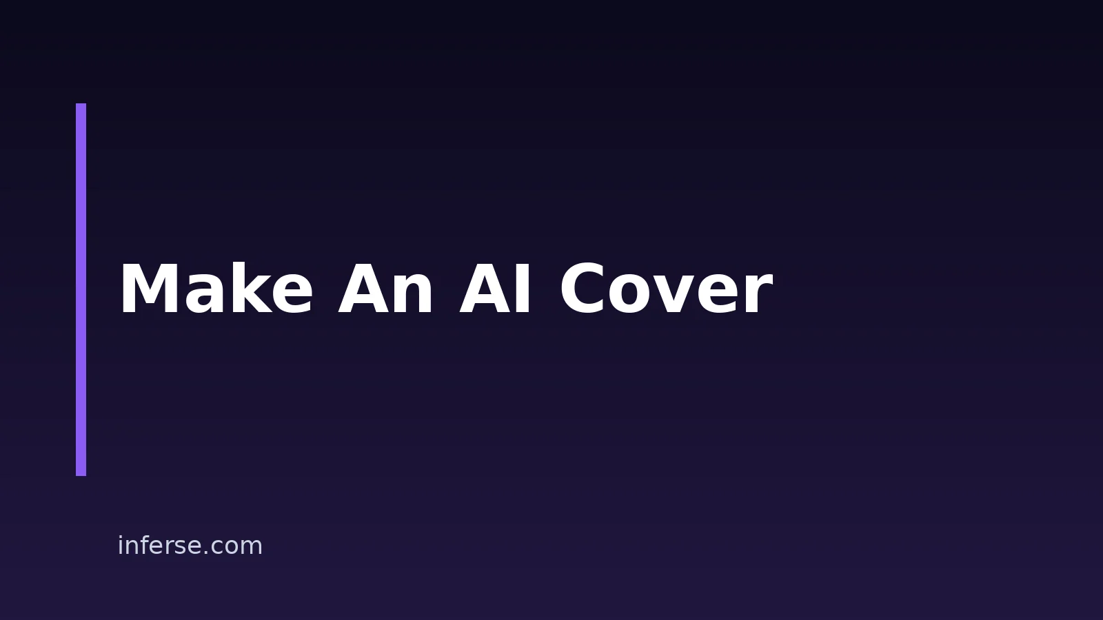 How To Make AI Cover Songs For Free: A Practical Workflow How To Make AI Cover Songs For Free: A Practical Workflow