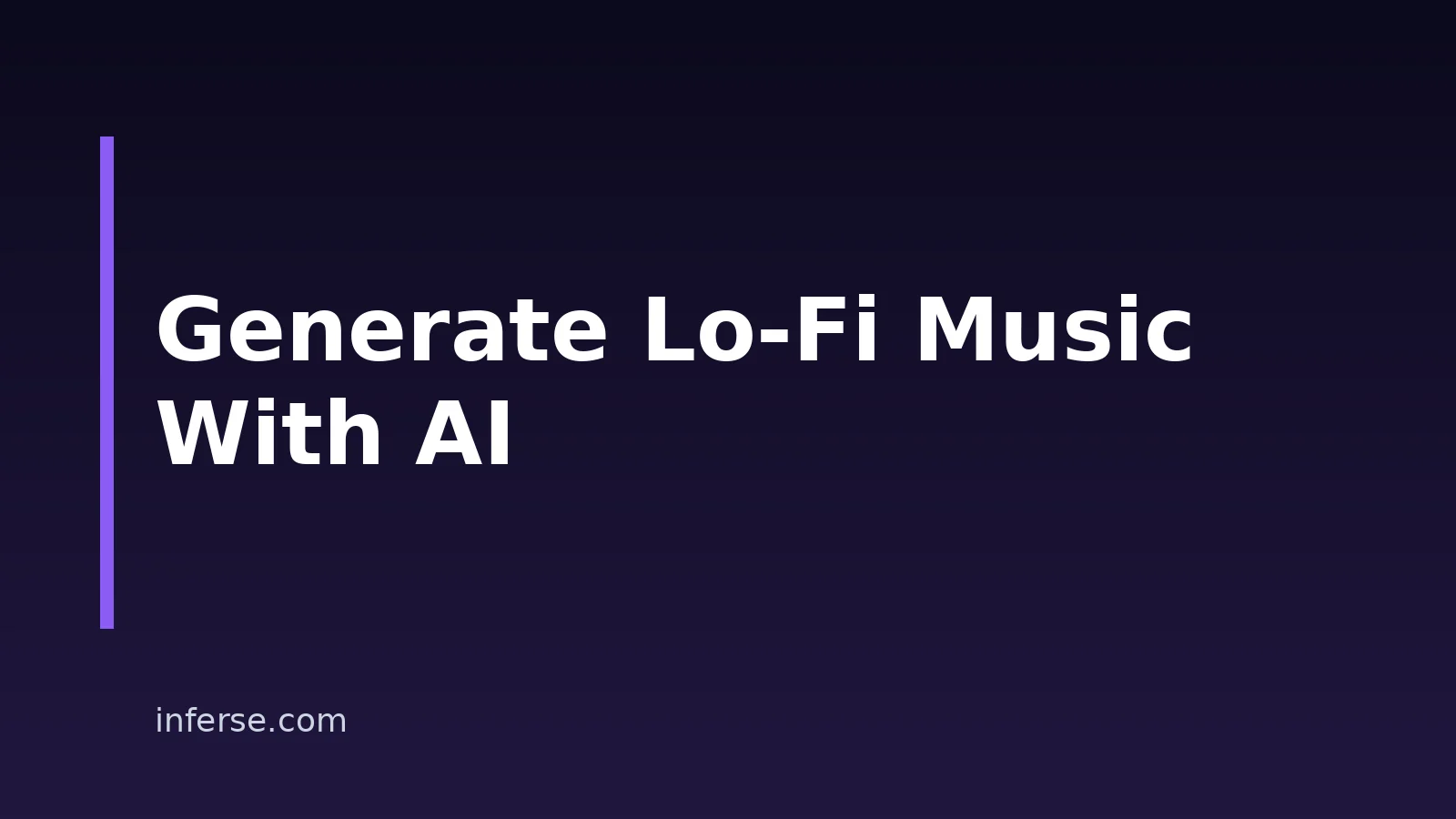 How To Generate Lo-Fi Music With AI: A Practical 2026 Workflow How To Generate Lo-Fi Music With AI: A Practical 2026 Workflow
