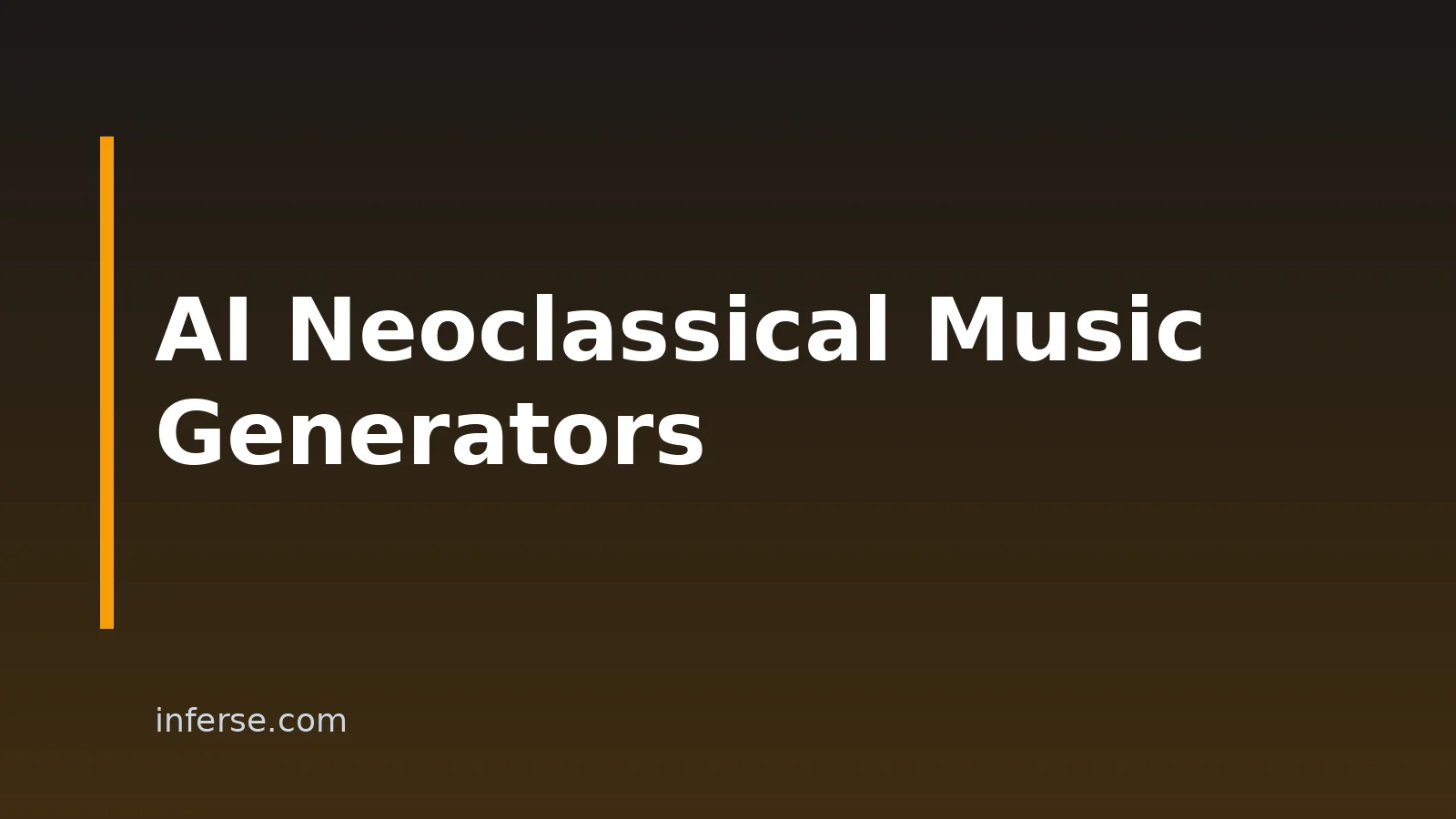 Best AI Neoclassical Music Generators for 2026 Best AI Neoclassical Music Generators for 2026