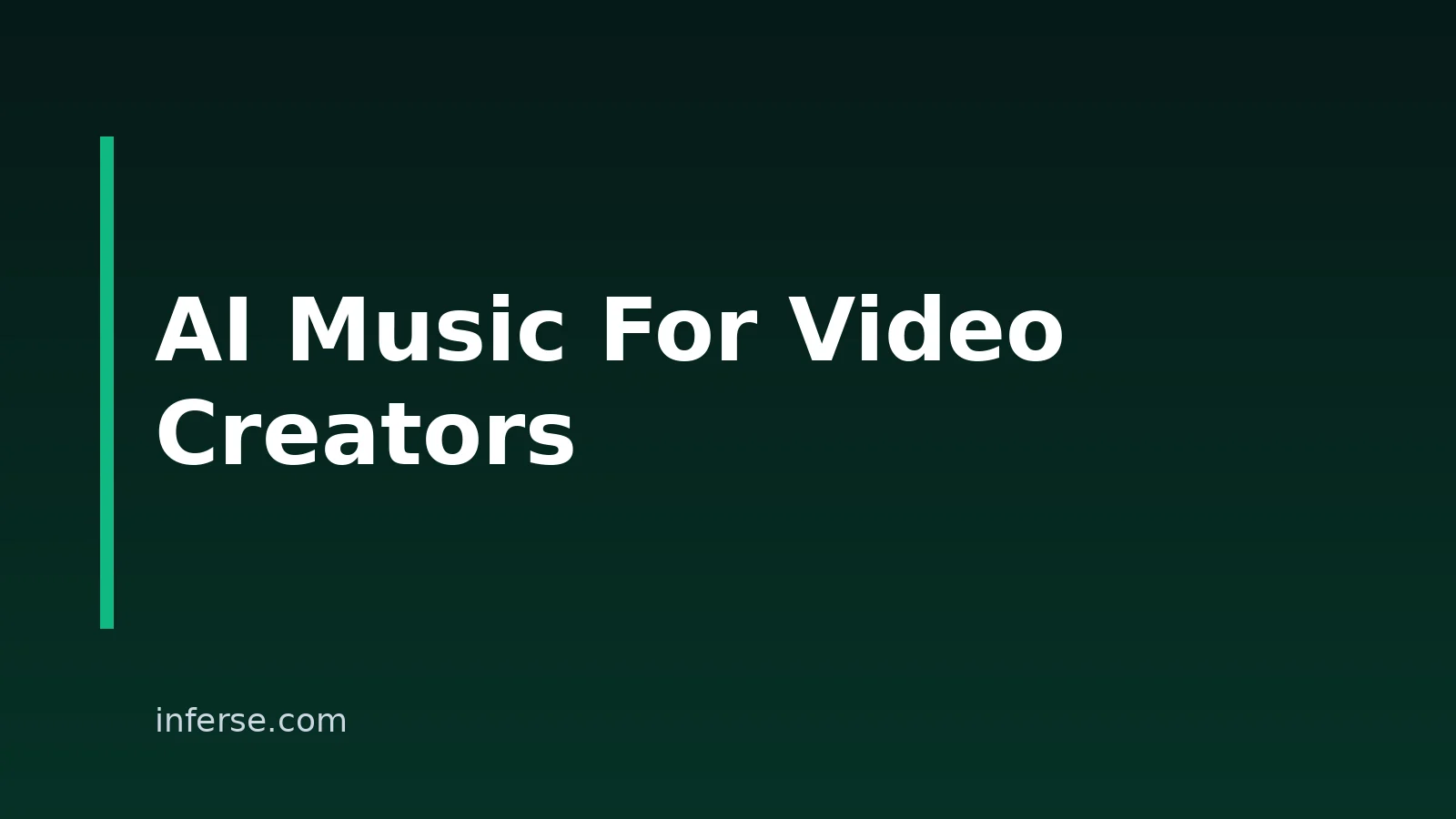 Best AI Music for YouTube Creators in 2026 Best AI Music for YouTube Creators in 2026