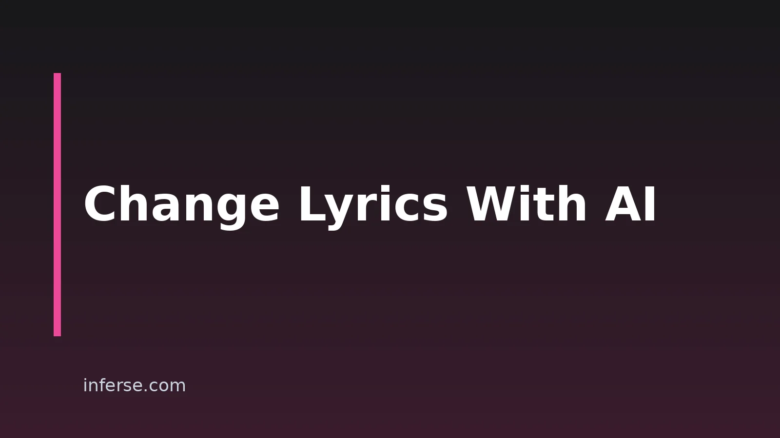 How to Change a Song’s Lyrics With AI: Rights and Consent How to Change a Song’s Lyrics With AI: Rights and Consent