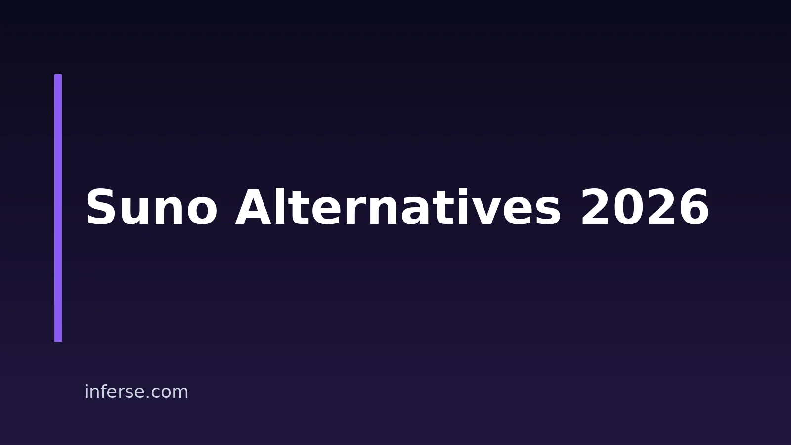 8 Best Suno Alternatives For AI Music Creators In 2026 8 Best Suno Alternatives For AI Music Creators In 2026