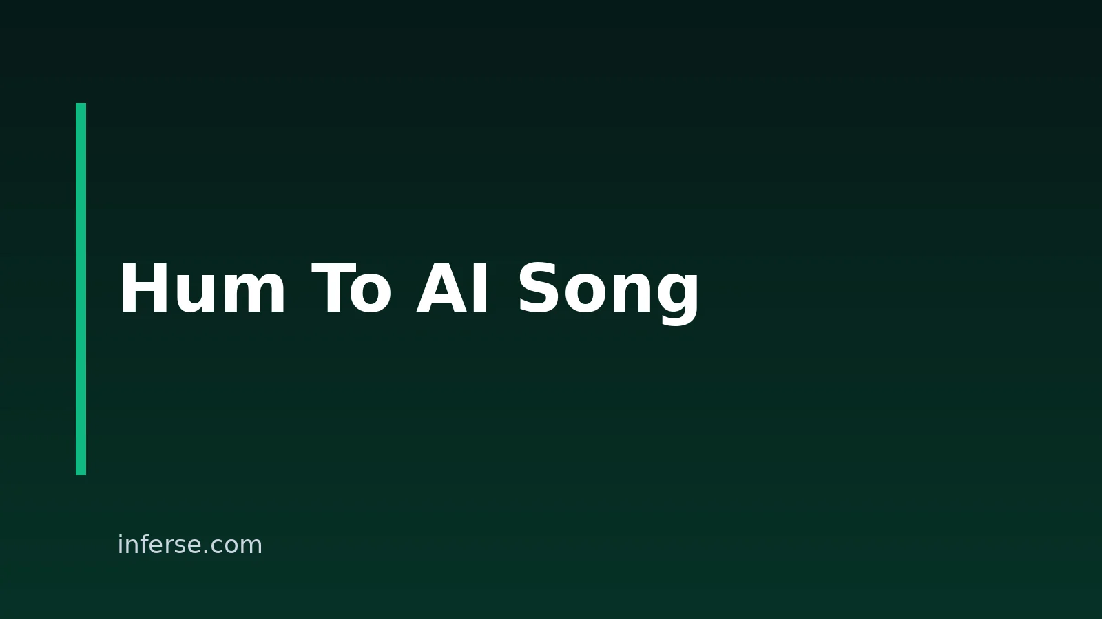 How to Turn a Hum Into a Song With AI How to Turn a Hum Into a Song With AI