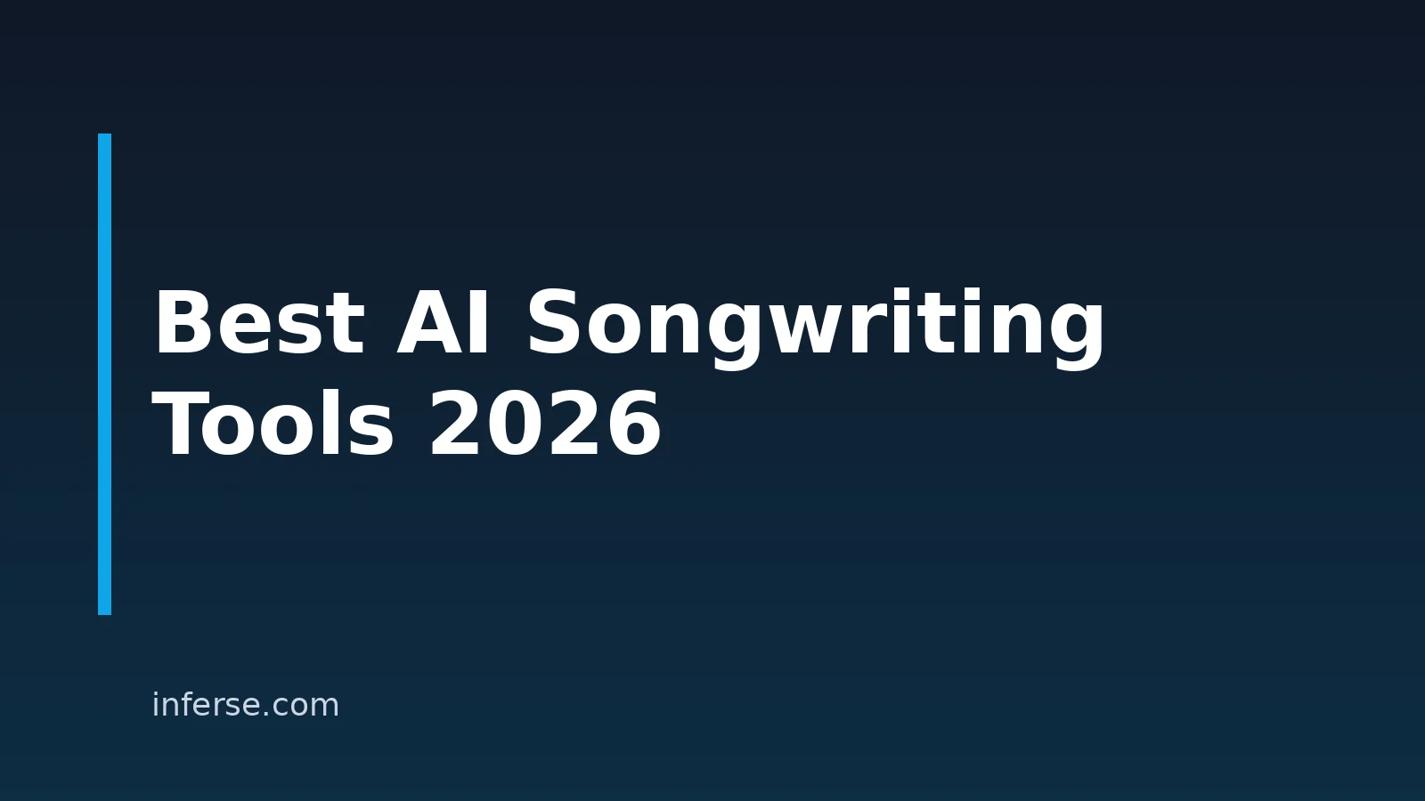 Best AI Songwriting Tools In 2026: 8 Practical Picks Best AI Songwriting Tools In 2026: 8 Practical Picks