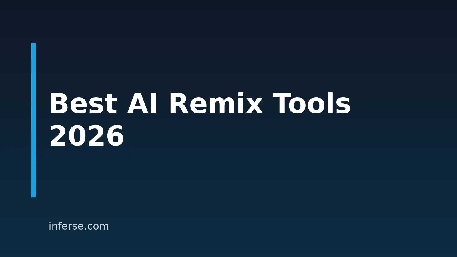 10 Best AI Music Remix Tools In 2026 10 Best AI Music Remix Tools In 2026
