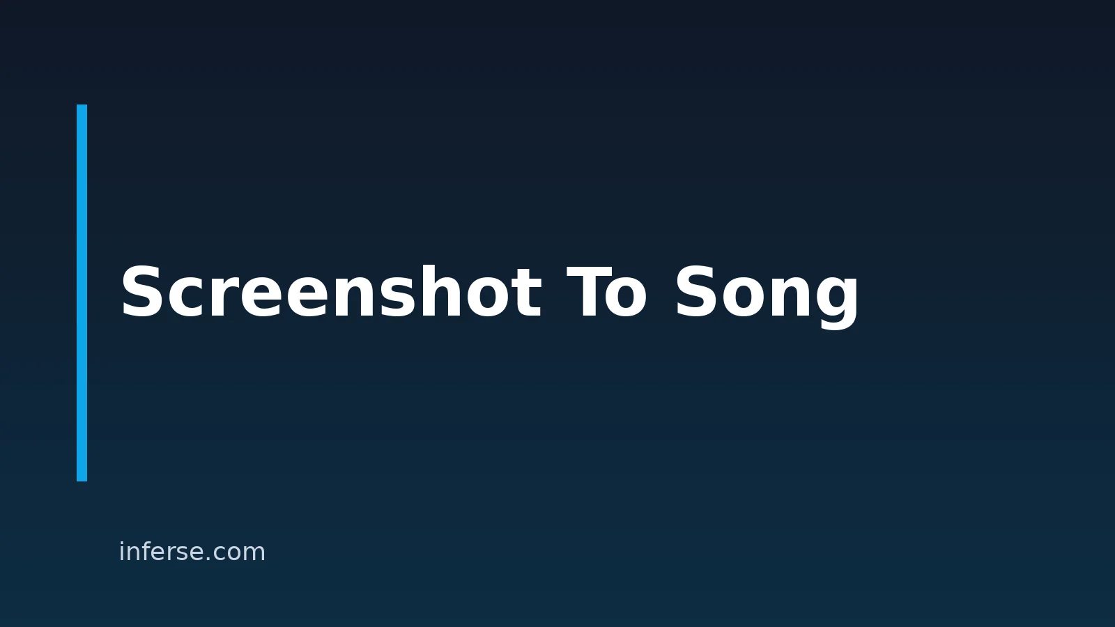 How To Turn A Screenshot Into A Song With AI