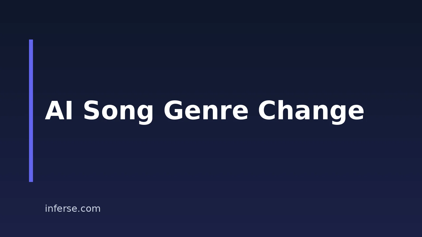 How To Change A Song’s Genre With AI How To Change A Song’s Genre With AI